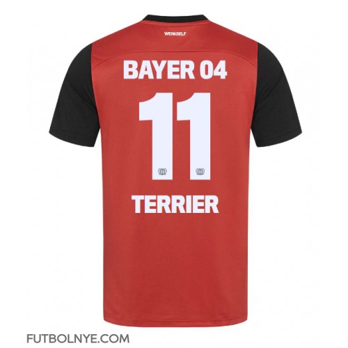 Camiseta Bayer Leverkusen Martin Terrier #11 Primera Equipación 2024-25 manga corta